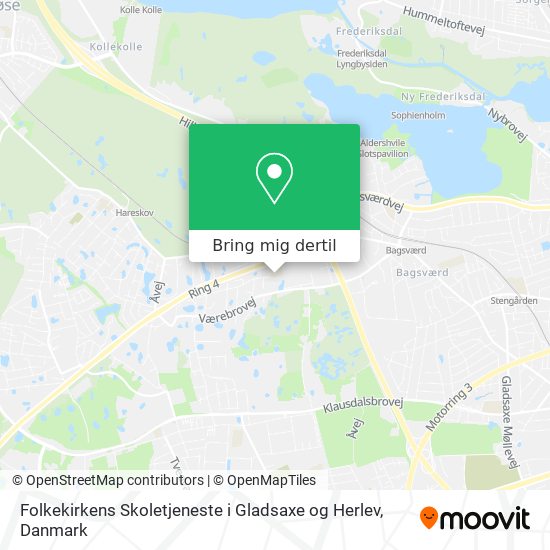 Folkekirkens Skoletjeneste i Gladsaxe og Herlev kort