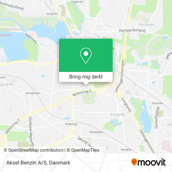 Aksel Benzin A/S kort