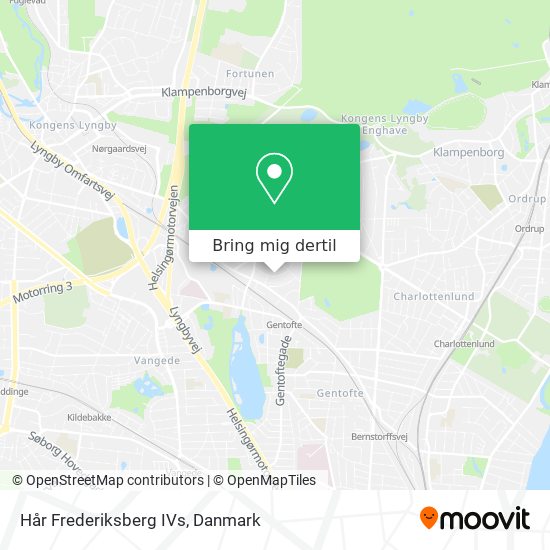 Hår Frederiksberg IVs kort