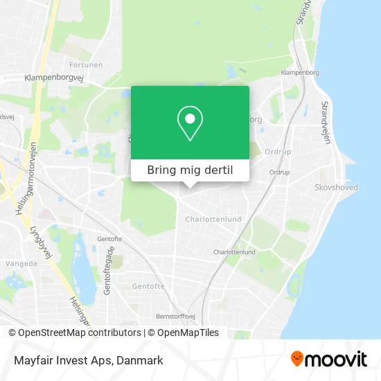 Mayfair Invest Aps kort