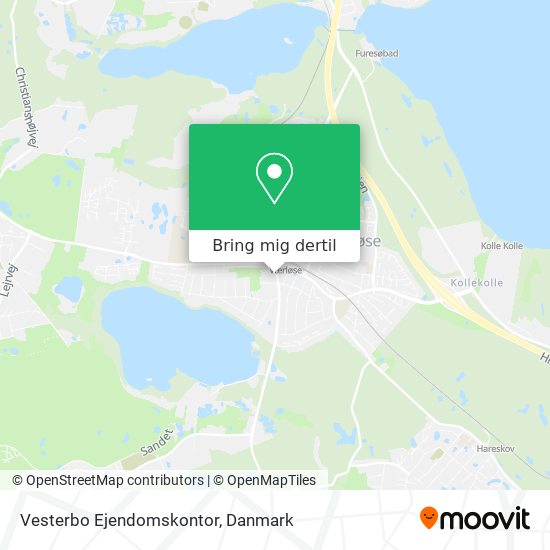 Vesterbo Ejendomskontor kort