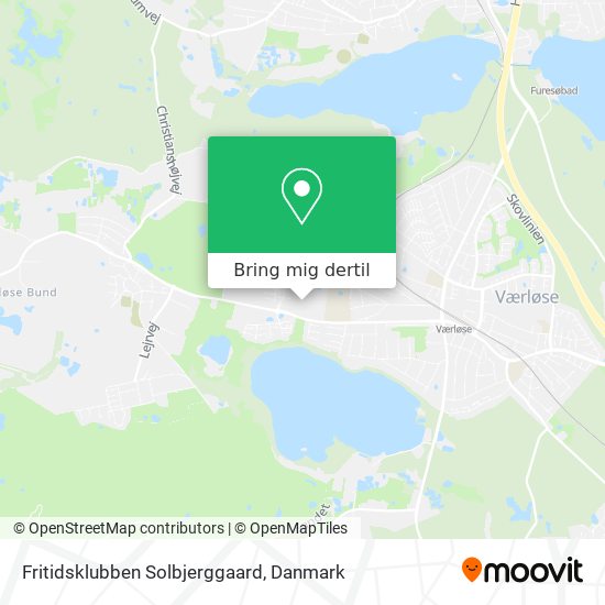 Fritidsklubben Solbjerggaard kort