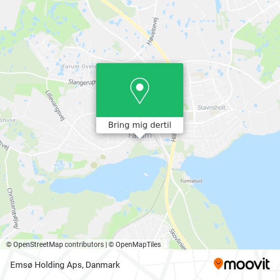 Emsø Holding Aps kort