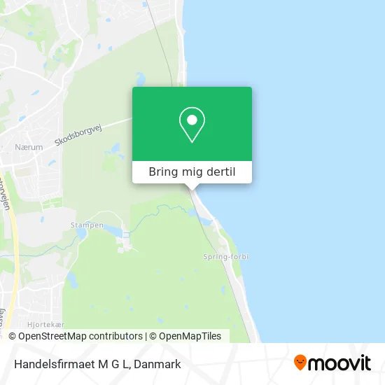 Handelsfirmaet M G L kort