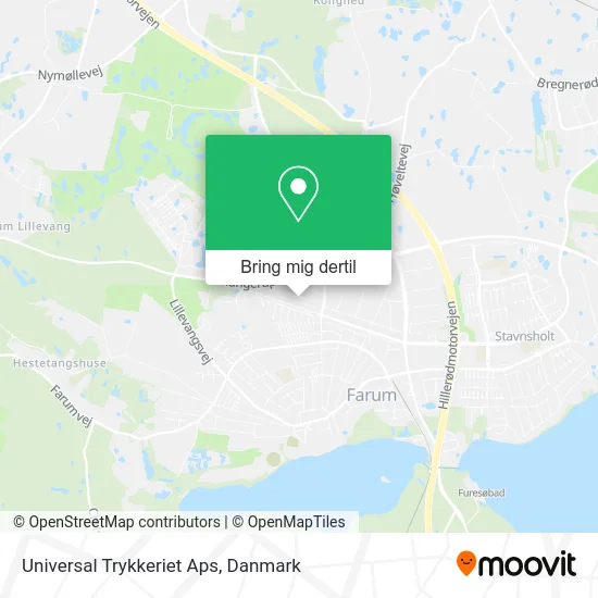 Universal Trykkeriet Aps kort