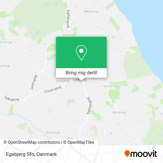 Egebjerg Sfo kort