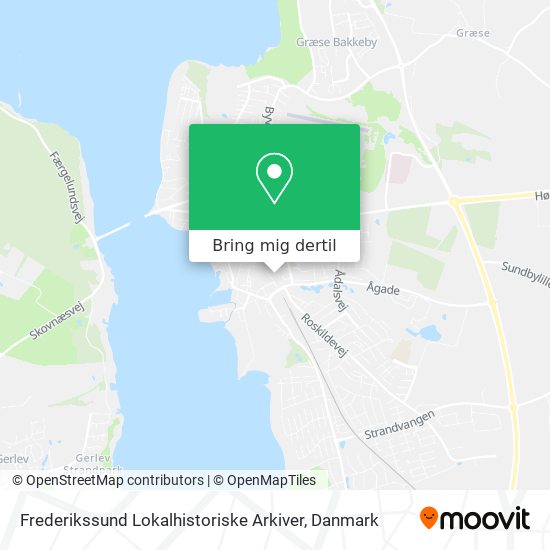 Frederikssund Lokalhistoriske Arkiver kort