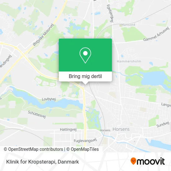 Klinik for Kropsterapi kort