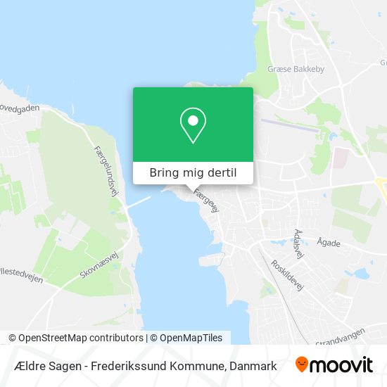 Ældre Sagen - Frederikssund Kommune kort