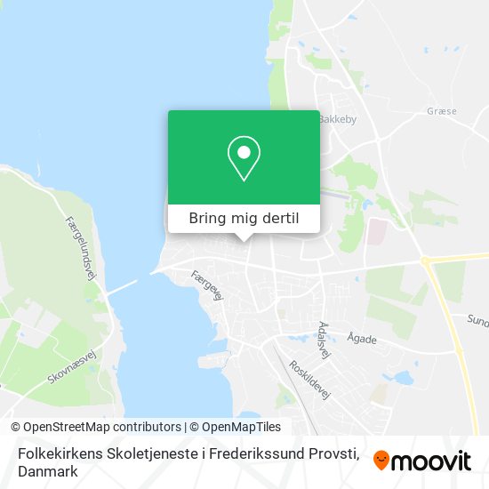 Folkekirkens Skoletjeneste i Frederikssund Provsti kort
