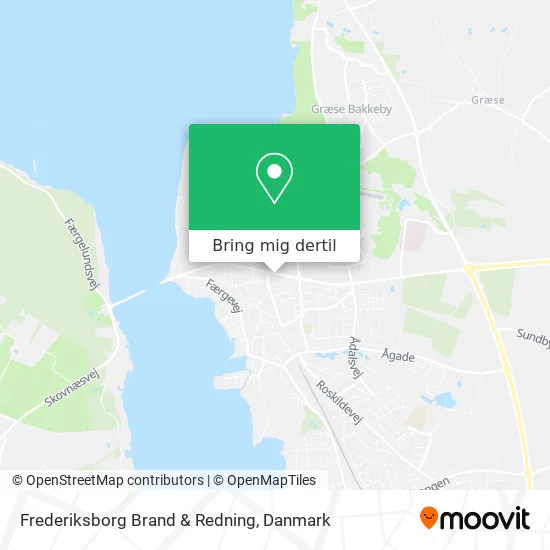 Frederiksborg Brand & Redning kort