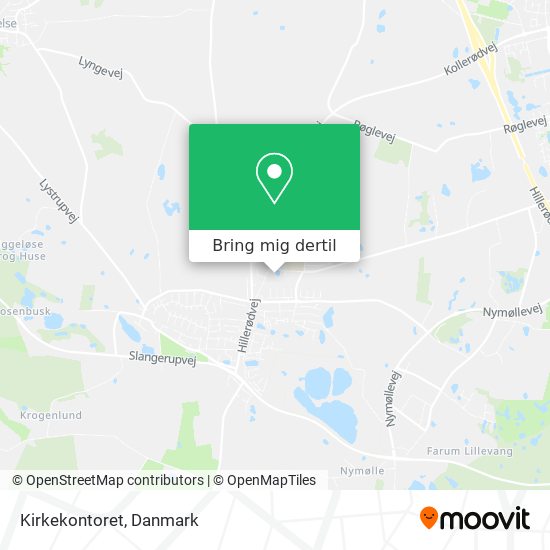 Kirkekontoret kort