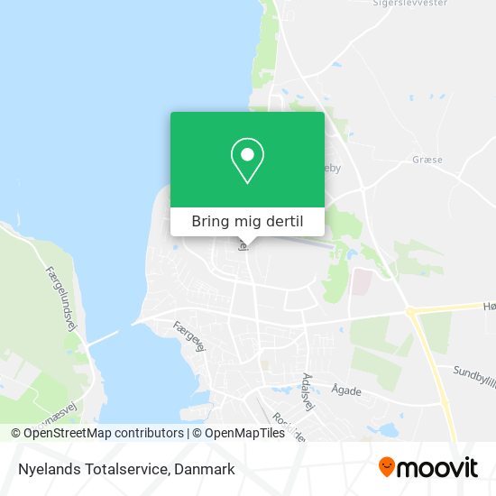 Nyelands Totalservice kort