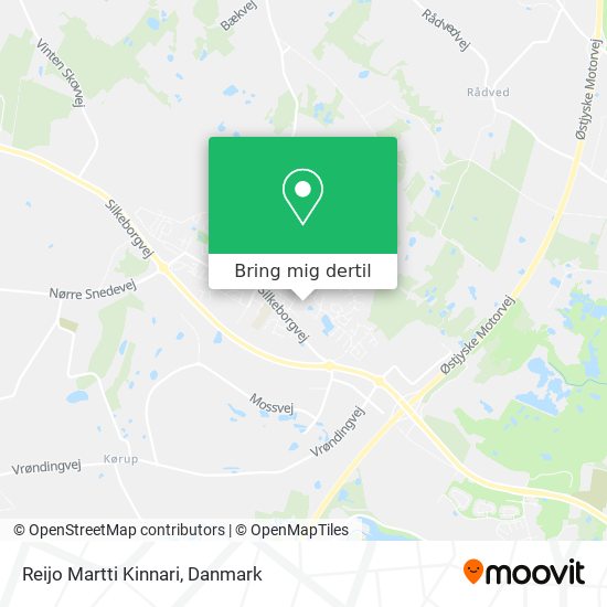 Reijo Martti Kinnari kort