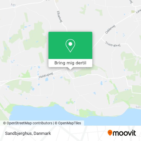 Sandbjerghus kort