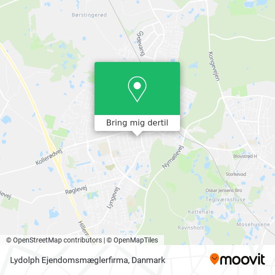 Lydolph Ejendomsmæglerfirma kort