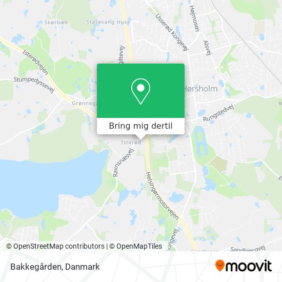 Bakkegården kort