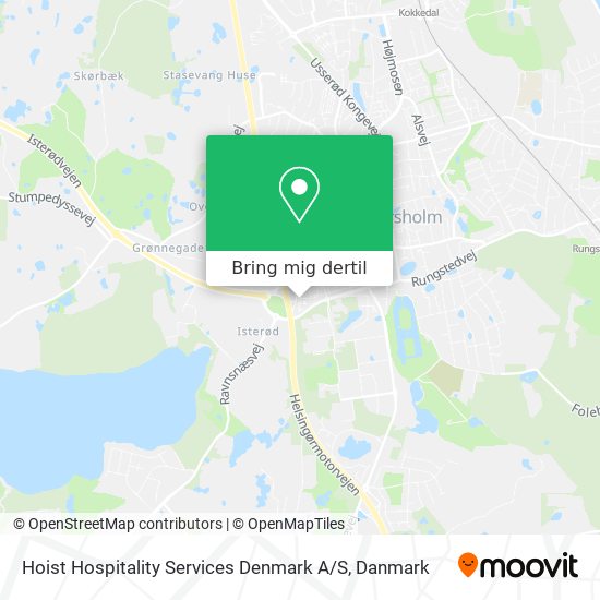 Hoist Hospitality Services Denmark A / S kort