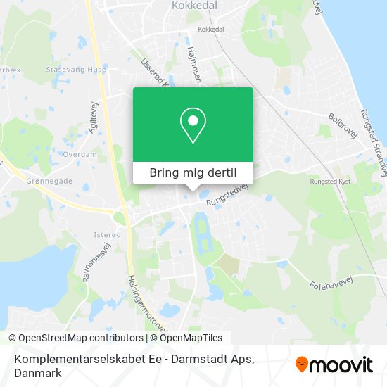 Komplementarselskabet Ee - Darmstadt Aps kort