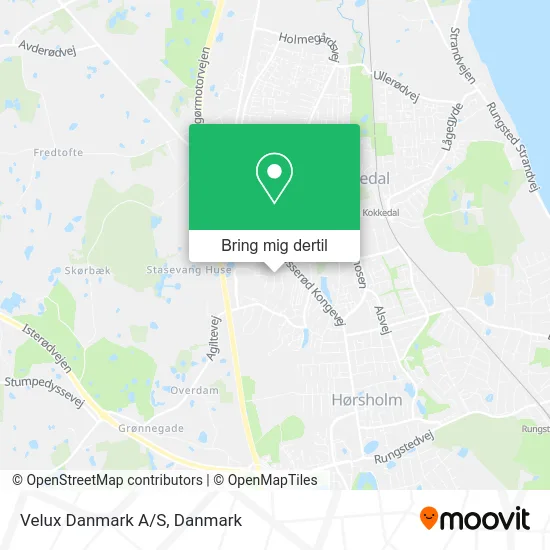 Velux Danmark A/S kort