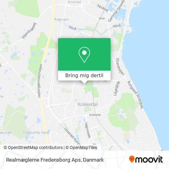 Realmæglerne Fredensborg Aps kort