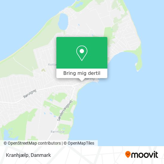 Kranhjælp kort