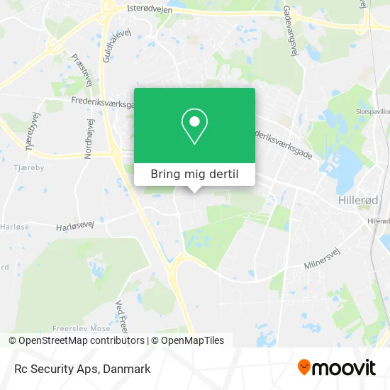 Rc Security Aps kort