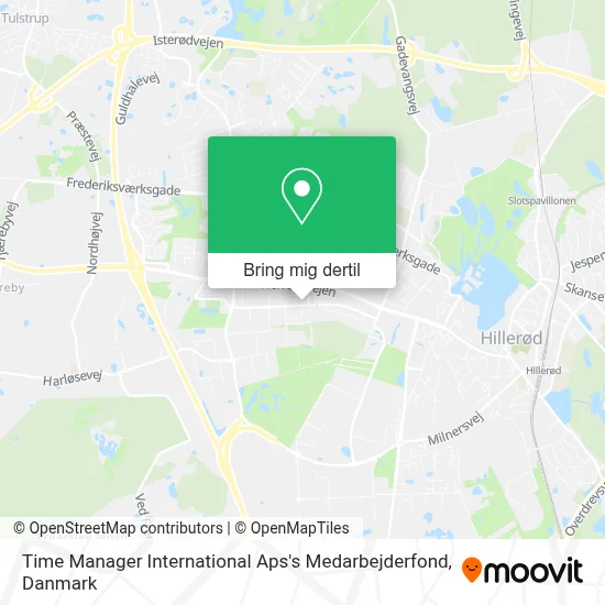 Time Manager International Aps's Medarbejderfond kort