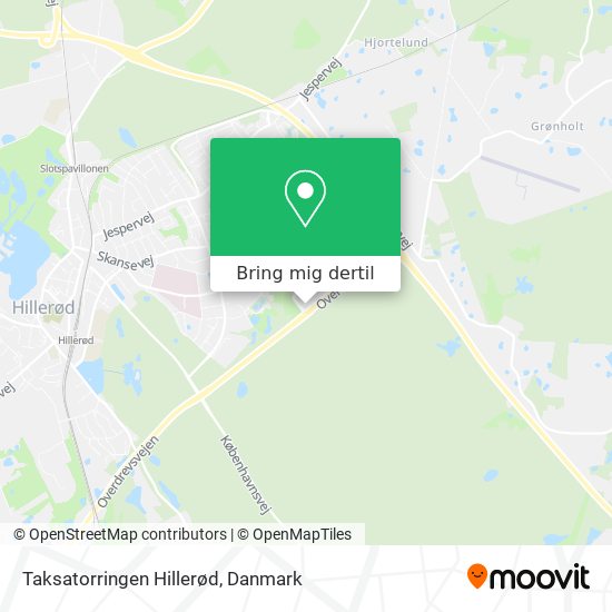 Taksatorringen Hillerød kort