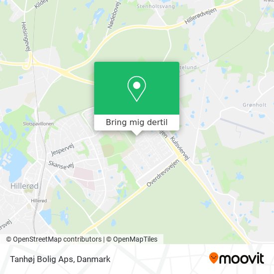 Tanhøj Bolig Aps kort