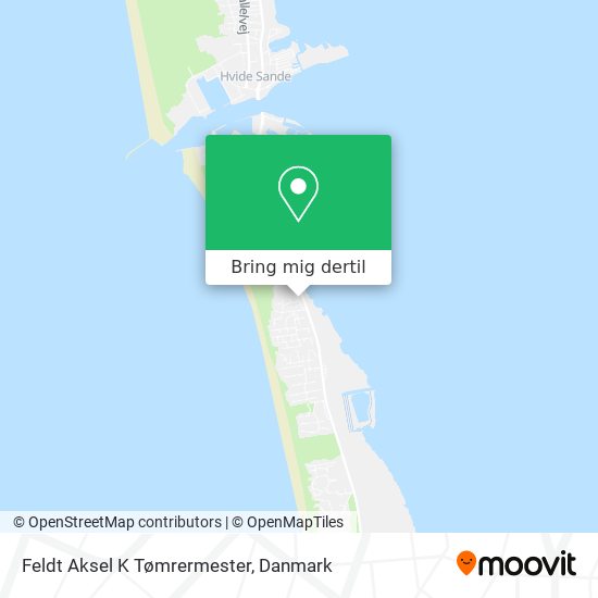 Feldt Aksel K Tømrermester kort