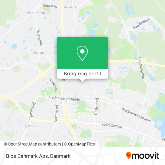 Bibs Danmark Aps kort