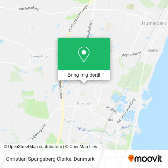 Christian Spangsberg Clarke kort