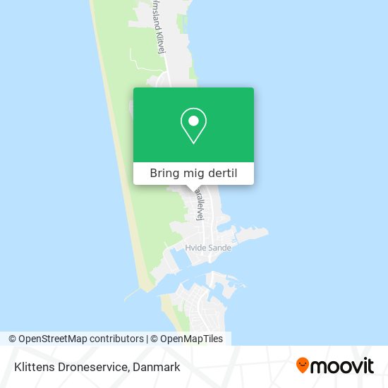 Klittens Droneservice kort