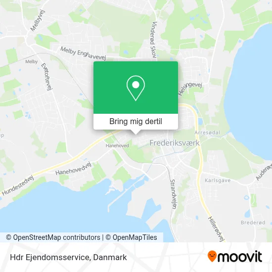 Hdr Ejendomsservice kort
