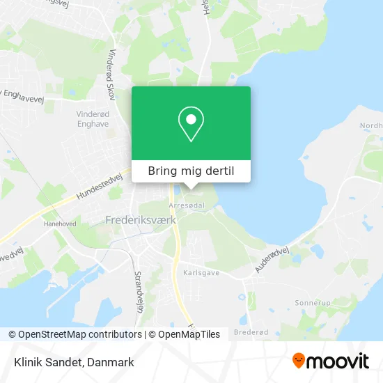 Klinik Sandet kort