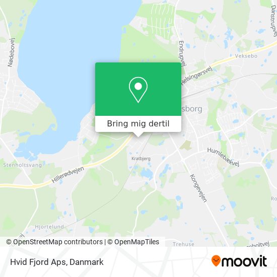 Hvid Fjord Aps kort