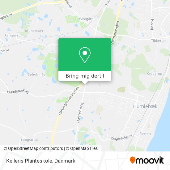 Kelleris Planteskole kort