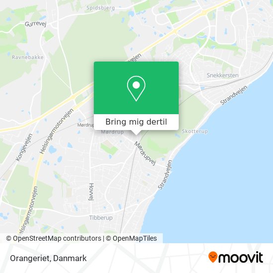 Orangeriet kort