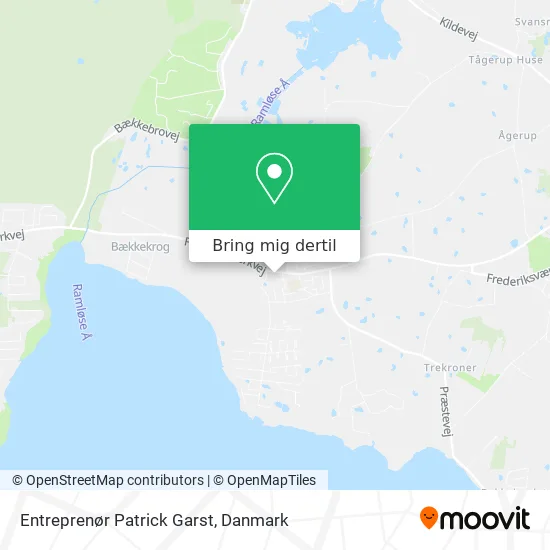 Entreprenør Patrick Garst kort