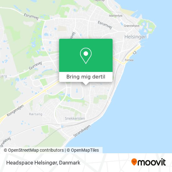 Headspace Helsingør kort