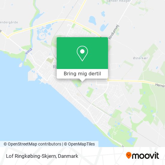 Lof Ringkøbing-Skjern kort