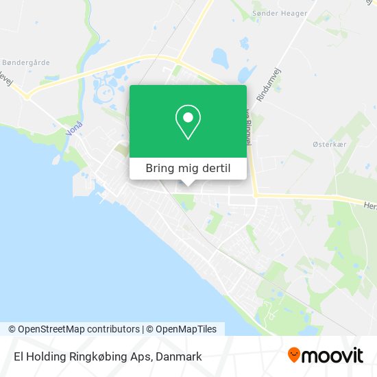 El Holding Ringkøbing Aps kort