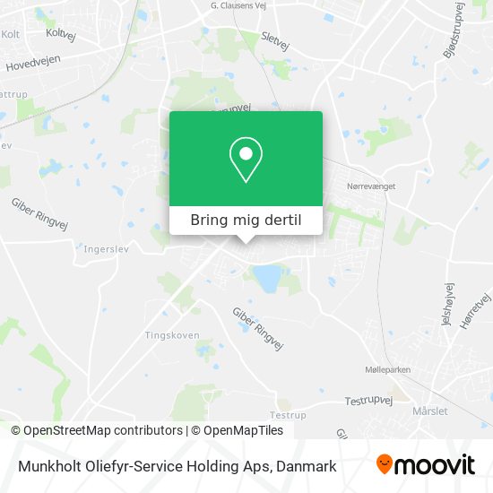 Munkholt Oliefyr-Service Holding Aps kort
