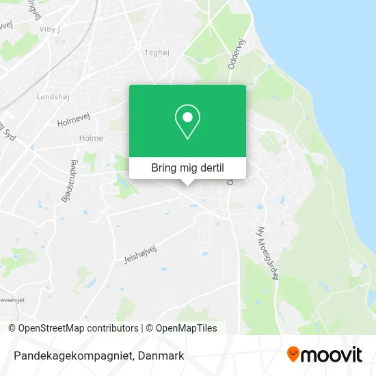 Pandekagekompagniet kort