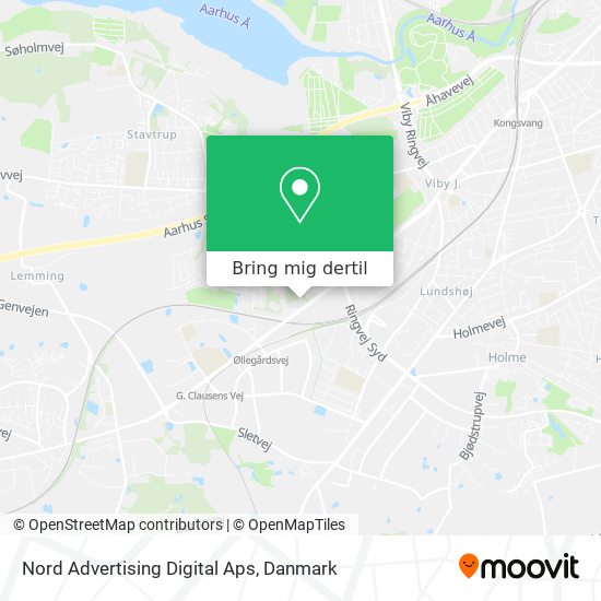 Nord Advertising Digital Aps kort