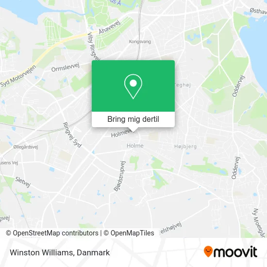 Winston Williams kort