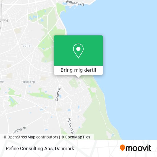 Refine Consulting Aps kort