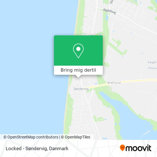 Locked - Søndervig kort