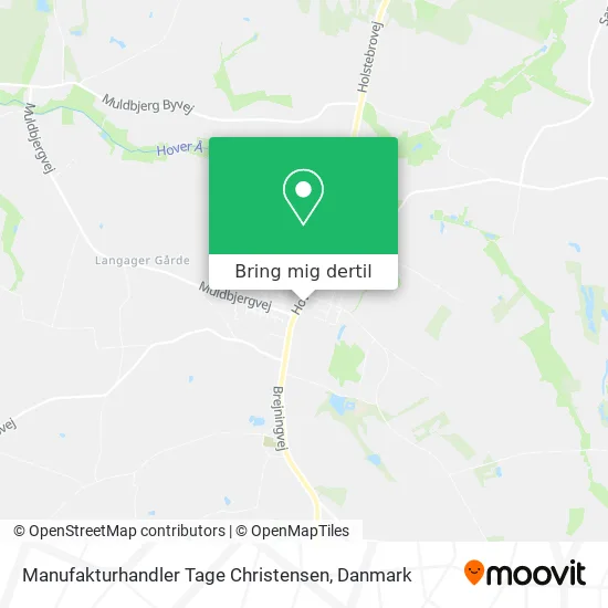 Manufakturhandler Tage Christensen kort